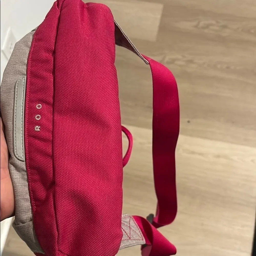 The North Face Red and Gray Men's Bag